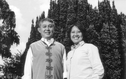 Dr. Shen Hongxun and master Shen Jin